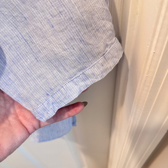 Woman's Button Up Back, Light Blue Top, Size 16, Boden - Picture 7 of 14